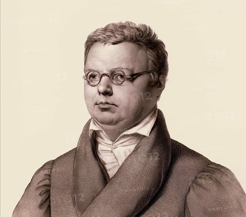 Friedrich Arnold Brockhaus, 1772 – 1823, German encyclopedia publisher and editor, digitally altered