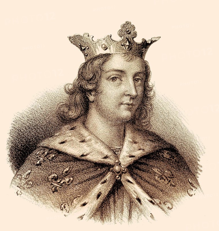 Clovis II 637-657, King of Neustria and Burgundy, Merovingian dynasty