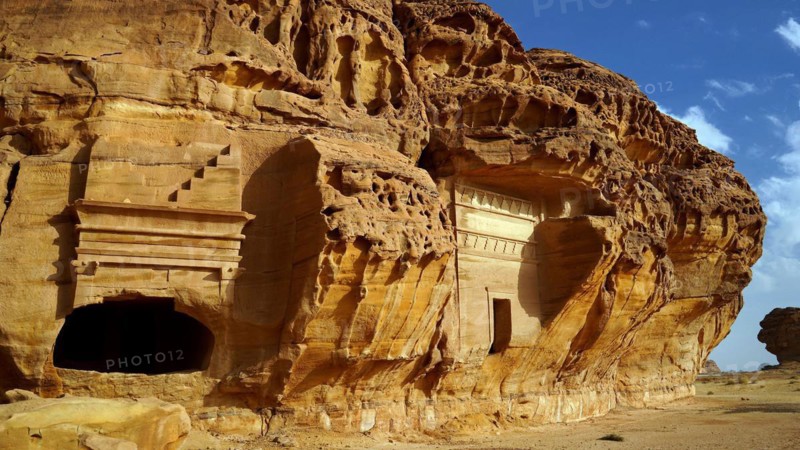 Middle East, Saudi Arabia, Nabataean granary in Al Ula, Al Ula