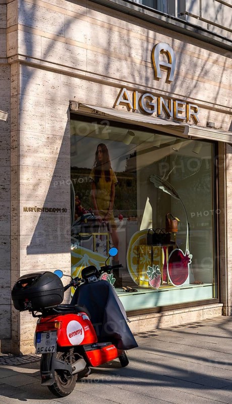 Aigner branch on Kurfürstendamm in Berlin Charlottenburg, Germany