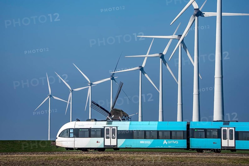 Train connection to the seaport of Eemshaven, in the mouth of the Ems, the British transport company Arriva operates a train connection from Groningen Central Station, to the ferry port of Eemshaven, ferry to Borzburg, the Netherlands