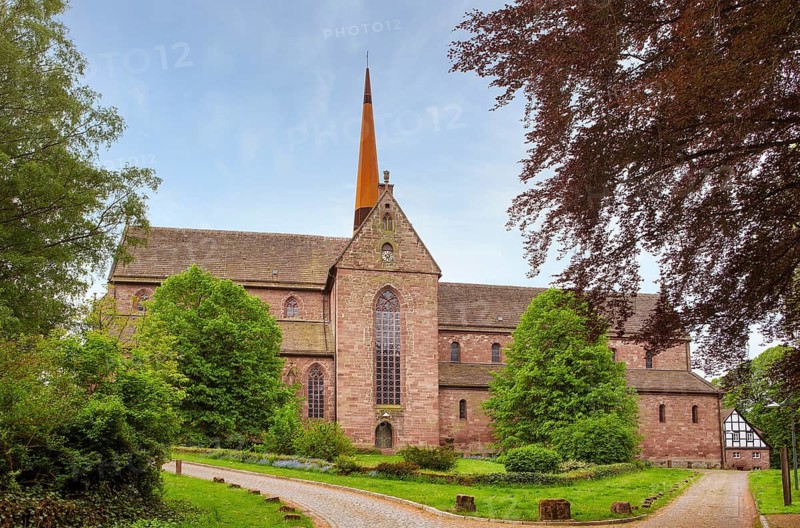 Amelungsborn Abbey, a Lutheran monastery, near Negenborn and Stadtoldendorf, Landkreis of Holzminden, Lower Saxony, Germany