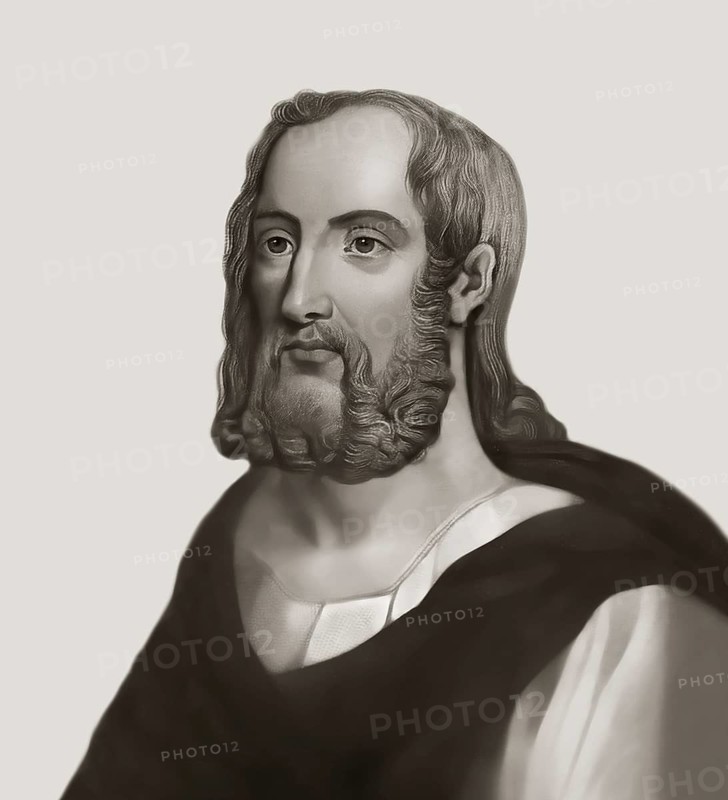 Gaius Plinius Secundus, AD 23/24 – 79, called Pliny the Elder, Roman author, digitally altered