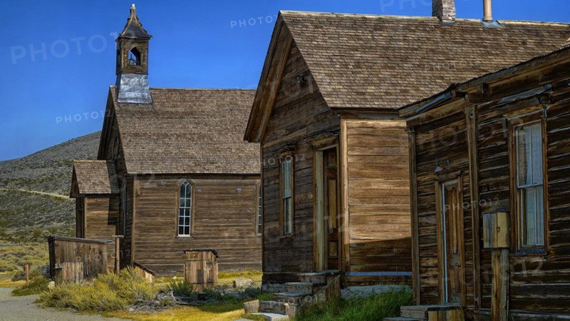 USA, California, Ghost town Bodie, Bodie, California, USA