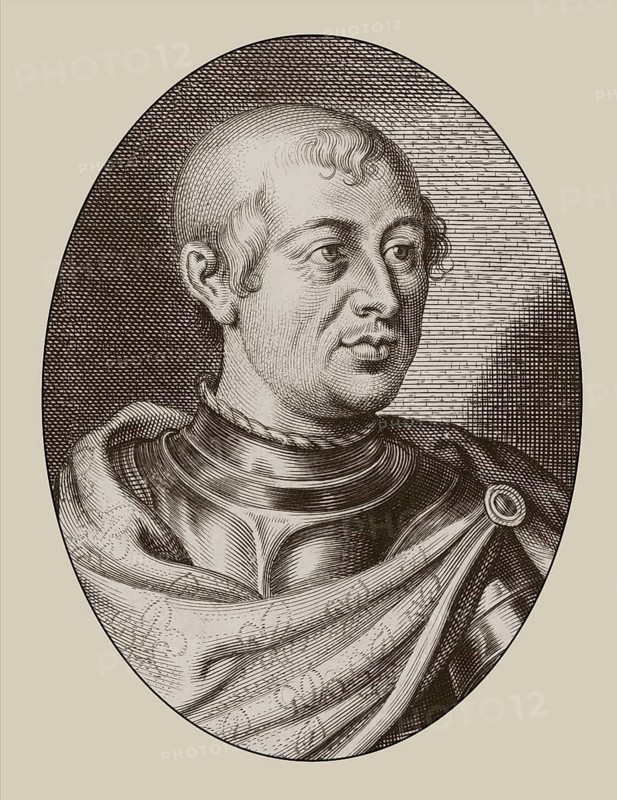 Charles the Bald, 823 – 877, emperor of the Carolingian Empire
