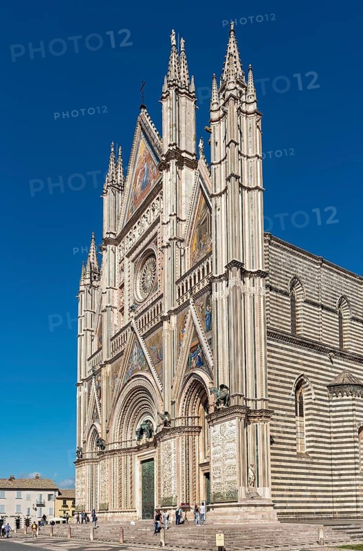 Orvieto Cathedral, Duomo di Orvieto, Umbria, Italy