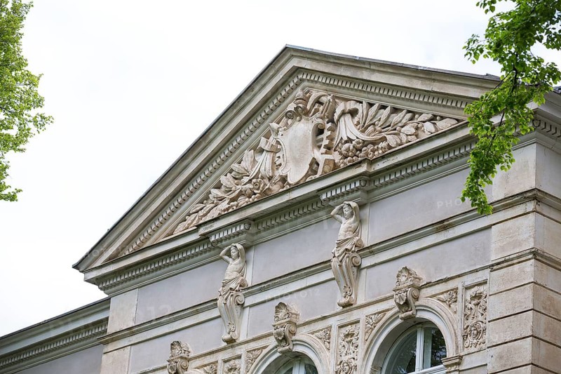 Villa Richard Hartmann on Kaßbergstraße 36, Art Nouveau villas and Wilhelminian style buildings on Kaßberg, Chemnitz, Saxony, Germany