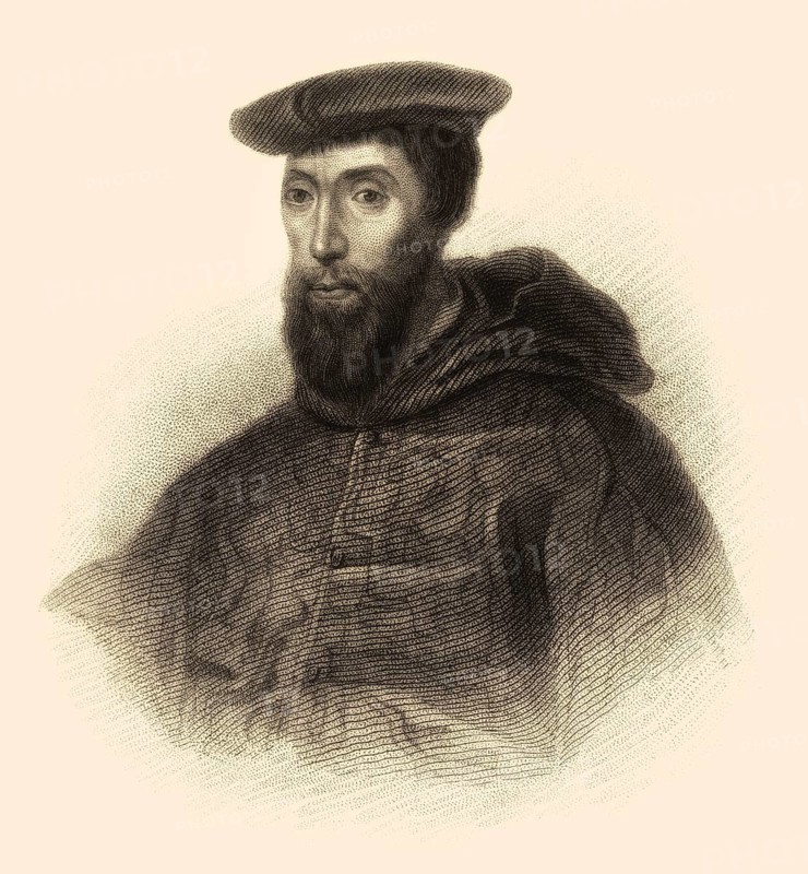 Reginald Pole, 1500-1558, englischer Kardinal der römisch-katholischen Kirche, Erzbischof von Canterbury