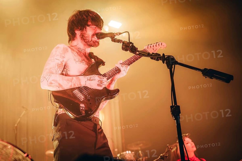 Singer Simon Neil from Biffy Clyro live on Futique Tour 2026 in Berlin's Max-Schmeling-Halle on 16.02.2026