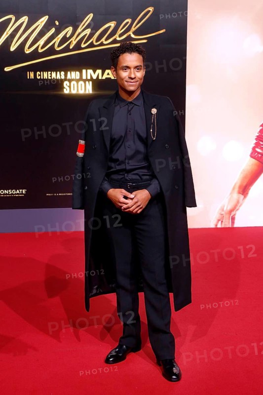 Jaafar Jackson at the world premiere of the movie Michael on Uber Platz in Berlin on 10.04.2026