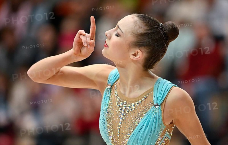 Dora Valant SLO Rhythmic Gymnastics, Gesture, RSG Turnen Schmiden International 2026, Fellbach, Baden-Württemberg, Germany