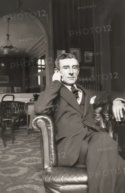 Joseph Maurice Ravel, 1875 – 1937, French composer, pianist and conductor, leading musician in Impressionism, 1928, digitally edited