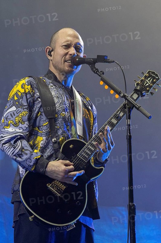 TRIVIUM, metal band, USA, Matthew Heafy, singer, guitarist, concert, 14.02.2025, Max-Schmeling-Halle, Berlin, Germany < english> TRIVIUM, metal band, USA, concert, February 14th, 2025, Max-Schmeling-Halle, Berlin, Germany