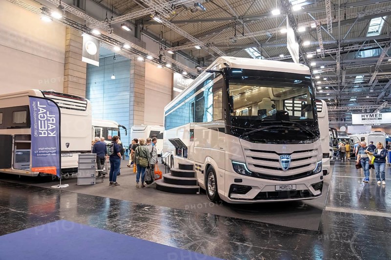 Reise und Camping exhibition, in Essen, motorhomes, motorhomes, North Rhine-Westphalia, Germany