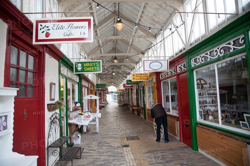The Pannier market in Bideford, Devon, England, United Kingdom