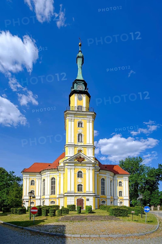 Protestant Church of St Sophia in Pokoj, Namyslow District, Opole Voivodeship, Upper Silesia, Poland. Protestant Sophia Church in Pokoj, Namyslow District, Opole Voivodeship, Upper Silesia, Poland