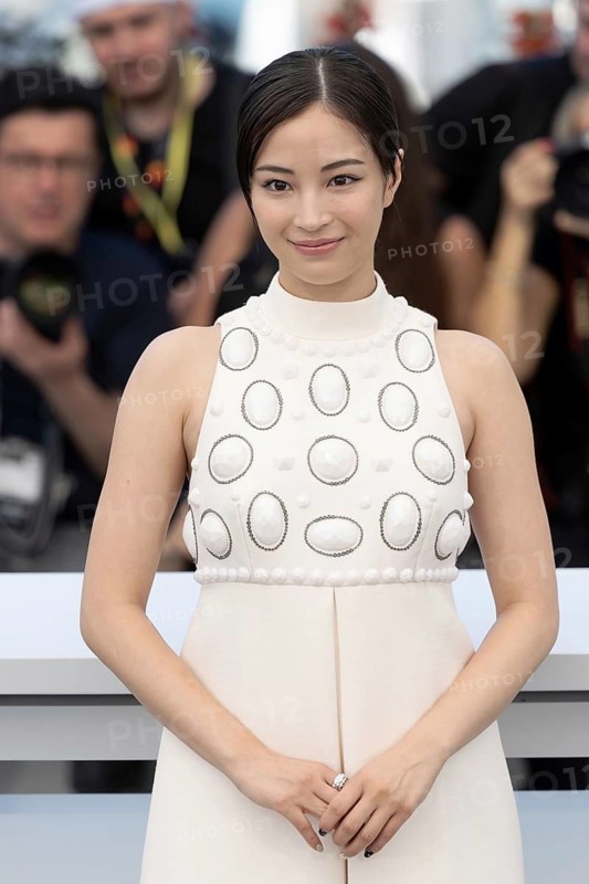 Cannes, France - 15.5.2024: Suzu Hirose during the photocall for A PALE VIEW OF HILLS at the 78th Cannes International Film Festival. The film festival will take place from 13 to 24 May 2025