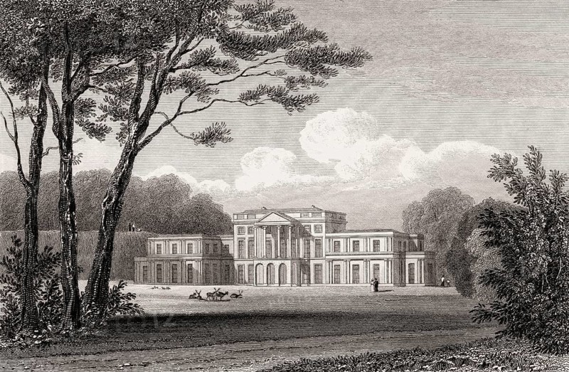 The Haining, Selkirk, Scotland, 19th century, from Modern Athens by Th. H. Shepherd