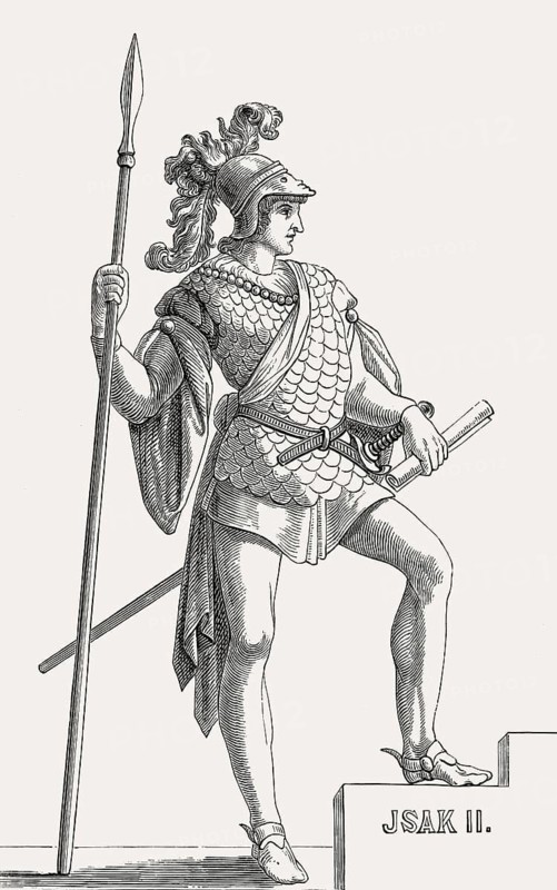 Isaac II Angelos or Angelus, Byzantine Emperor from 1185 to 1195, and again from 1203 to 1204