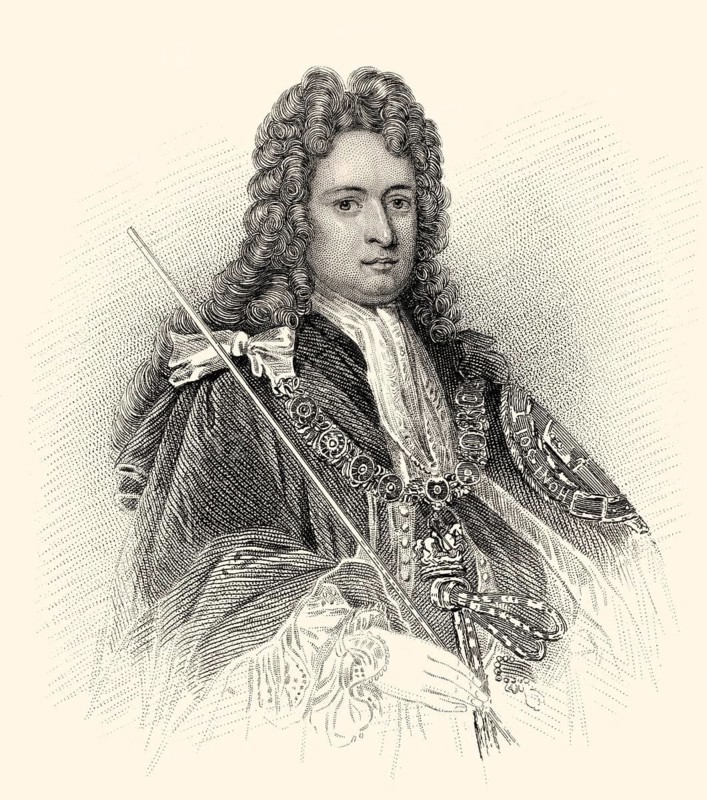 Robert Harley, 1. Earl of Oxford und Earl Mortimer, 1661-1724, britischer Politiker und Staatsmann