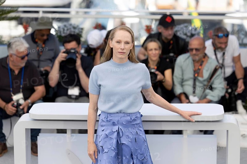 Cannes, France - 15.5.2024: Susanne Wüst during the photocall for SOUND OF FALLING at the 78th Cannes International Film Festival. The film festival will take place from 13 to 24 May 2025