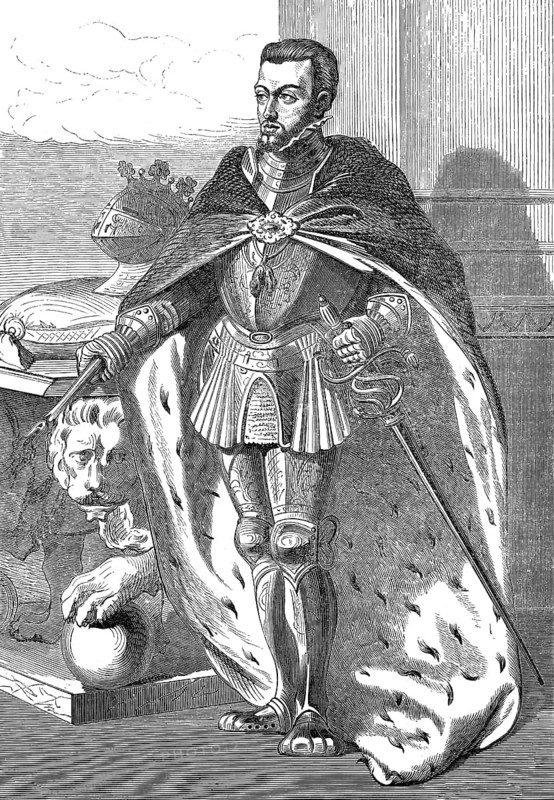 Philip II of Spain, 1527, 1598, King of Spain, the Netherlands and Portugal