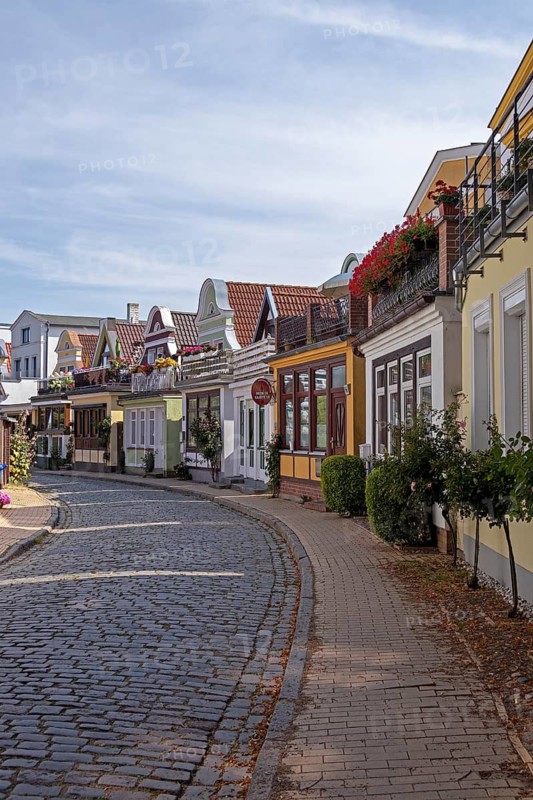 Gasse, Warnemünde, Rostock, Mecklenburg-Western Pomerania, Germany