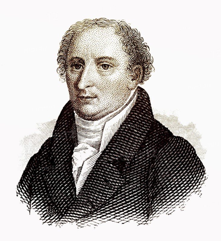 Portrait of Heinrich Friedrich Karl vom und zum Stein, Baron vom Stein, 1757 - 1831, a Prussian public official, statesman and reformer, Portrait von Heinrich Friedrich Karl Reichsfreiherr vom und zum Stein, 1757 - 1831, ein preußischer Beamter, Staatsmann und Reformer