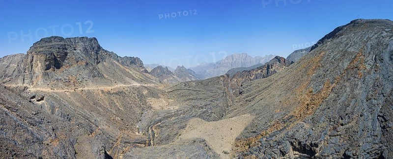 Landscape Oman, Jabal Shams, Jebel Shams, Hajar Mountains, Mountain, Little Snake Canyon, W8, Bilad S, Bilad Sayt, Al Batinah South Governorate, Oman