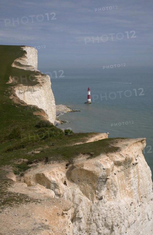 Lighthouse at Beachy Head, Sussex, England, United Kingdom