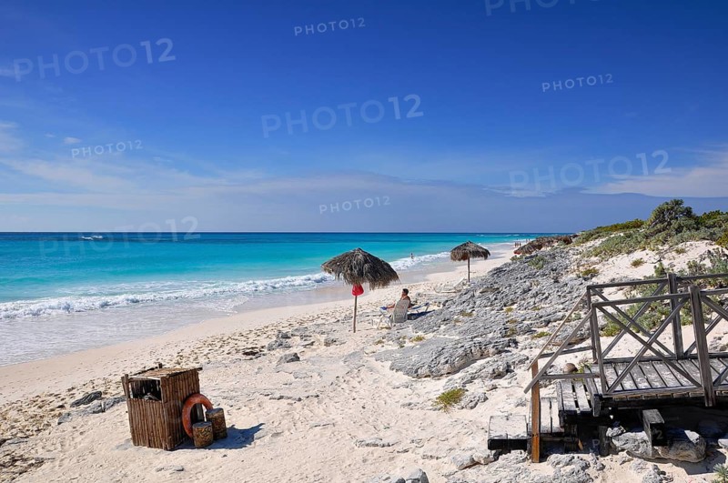 Sandy beach beach, Cuba, Caribbean