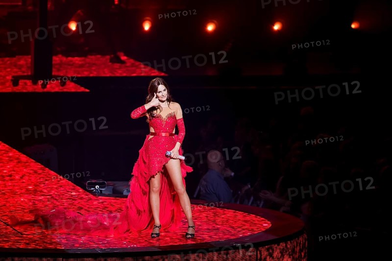 Andrea Berg live at Party, Hits, Emotions - The Tour 2025 at the Berlin Uber Arena on 15 February 2025