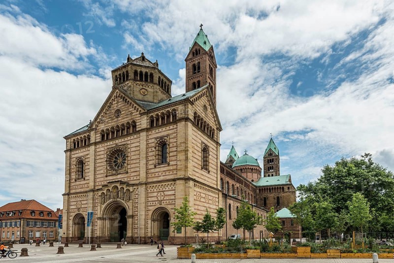 Imperial Cathedral, Cathedral of St Mary and St Stephen, UNESCO World Heritage Site, Speyer, Rhineland-Palatinate, Germany
