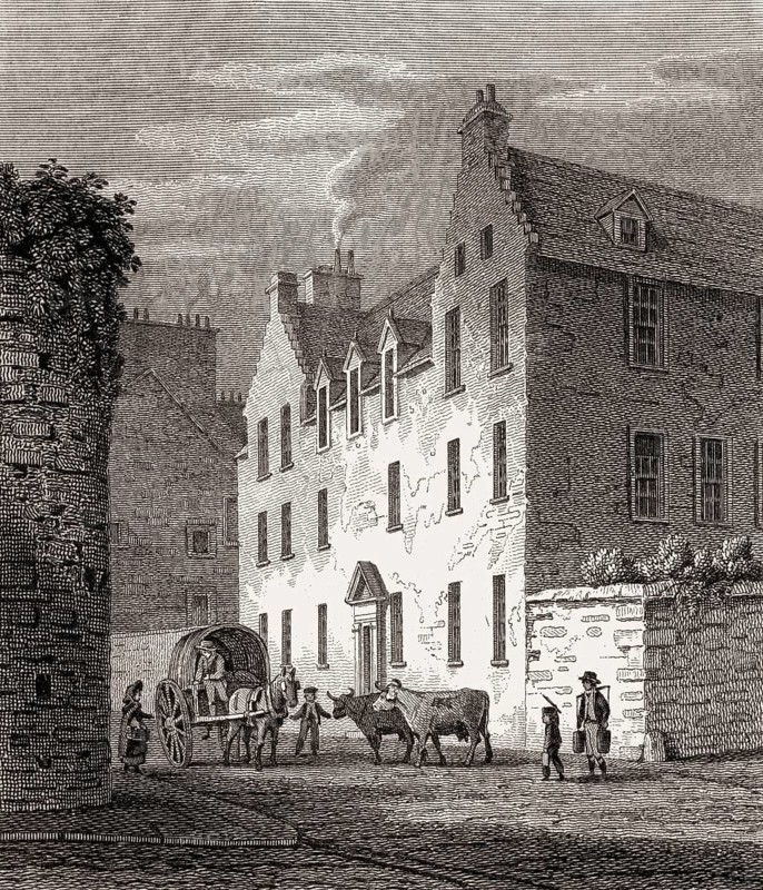 Trades' Maiden Hospital, Edinburgh, Scotland, 19th century, Views in Edinburgh by J. & H. S. Storer