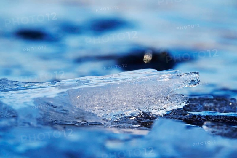 Ice formation, Winter, Germany