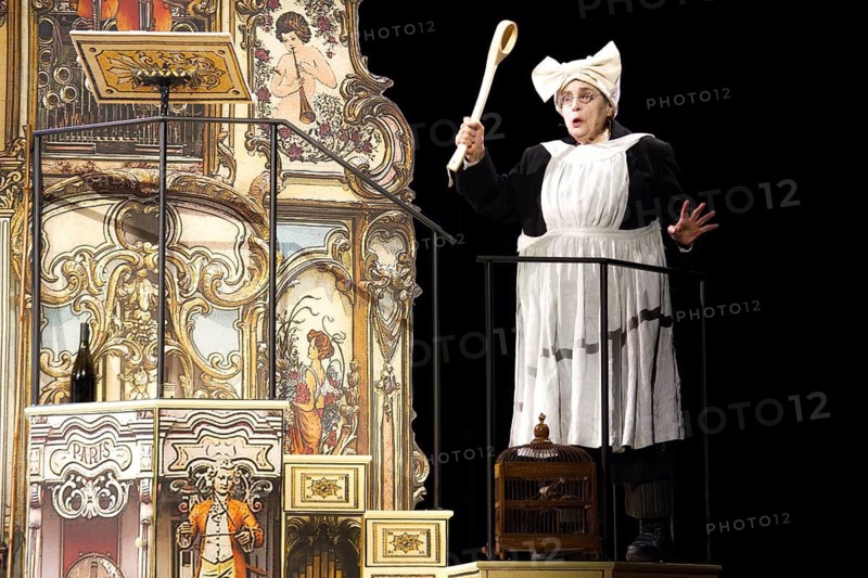 Katharina Thalbach, Wilhelm bush: Sauerkohl & Misetaten, photo rehearsal on 14.01.2026 in the comedy Am Kurfürstendamm in the Ernst-Reuter-Saal, Berlin, premiered on 20.01.2026