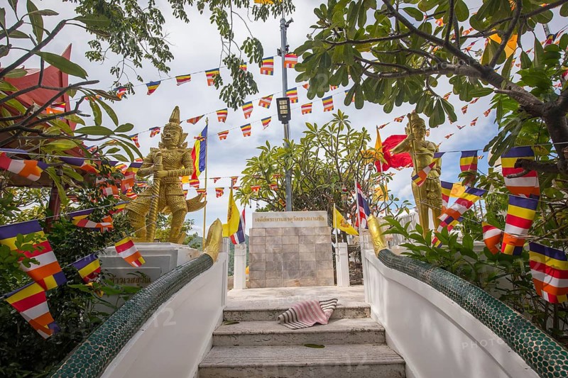 Chedi Prah Borommathat Wat Khao Sanam Chai, Hua Hin, khiri Khan, Hua Hin, Thailand