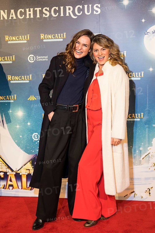 Josephin bush and Luise Bähr at the premiere of the 20th Original Roncalli Weihnachtscircus in Berlin's Tempodrom on 20 December 2024