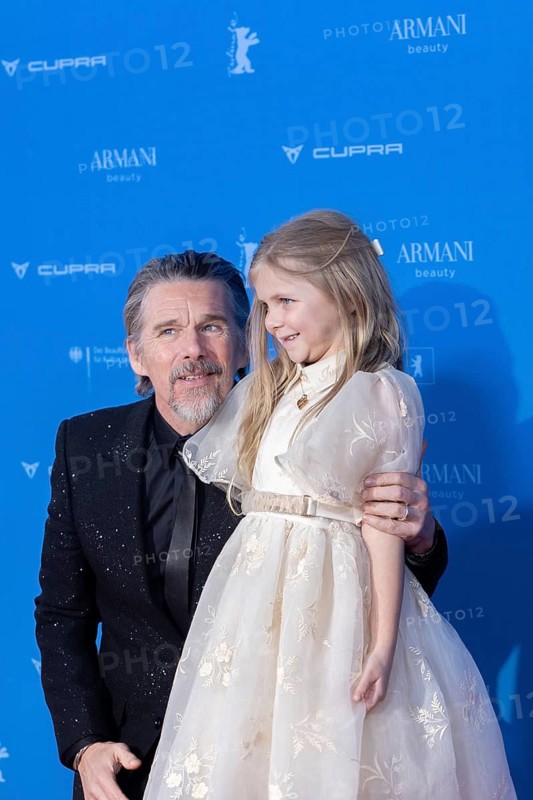 Ethan Hawke and Avy Berry on the Red Carpet in front of the premiere of The Weight at the Berlinale in the Zoo Palast on 17.02.2026. The 76th Berlin International Film Festival will take place from February 12 to 22, 2026