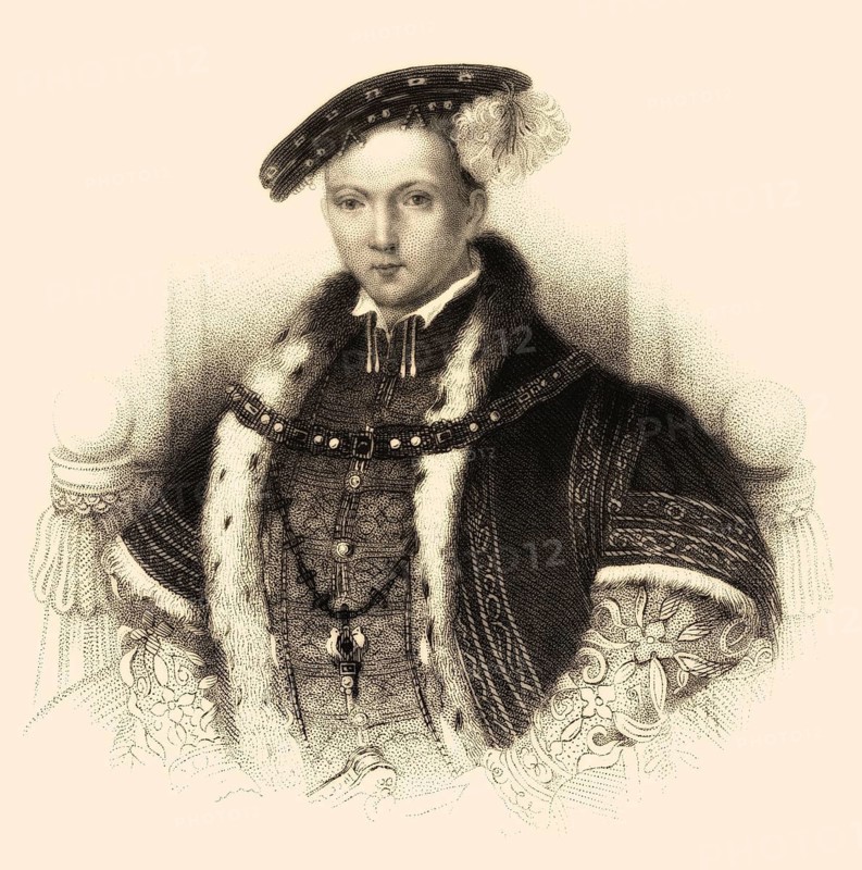 Edward VI, 1537-1553, König von England und Irland