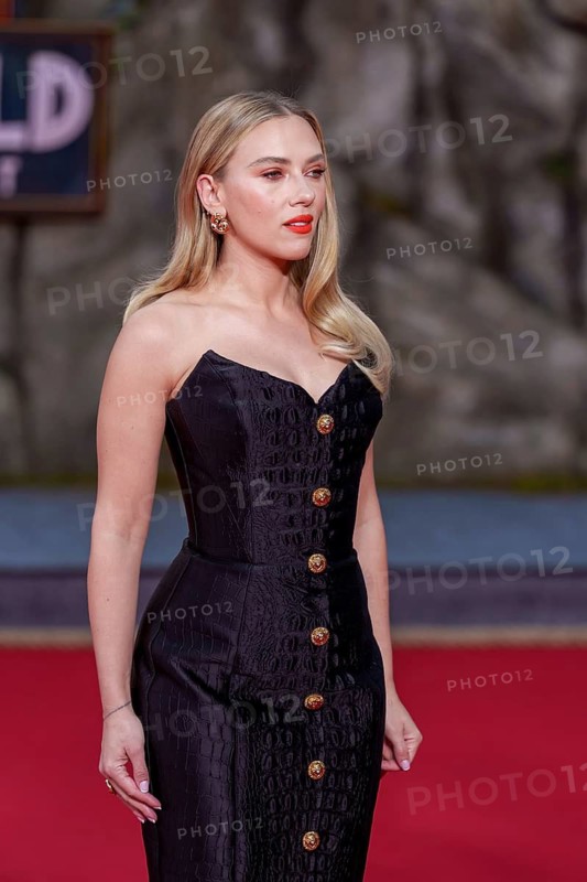 Scarlett Johansson at the German premiere of the adventure film Jurassic World, the rebirth at Berlin's Zoo Palast on 18 June 2025