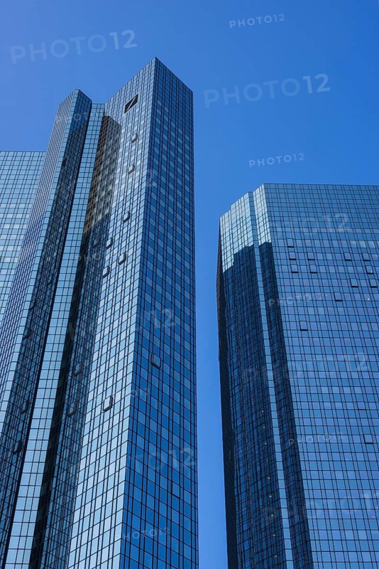 Deutsche Bank, office tower, corporate headquarters, Frankfurt am Main, Hesse, Germany