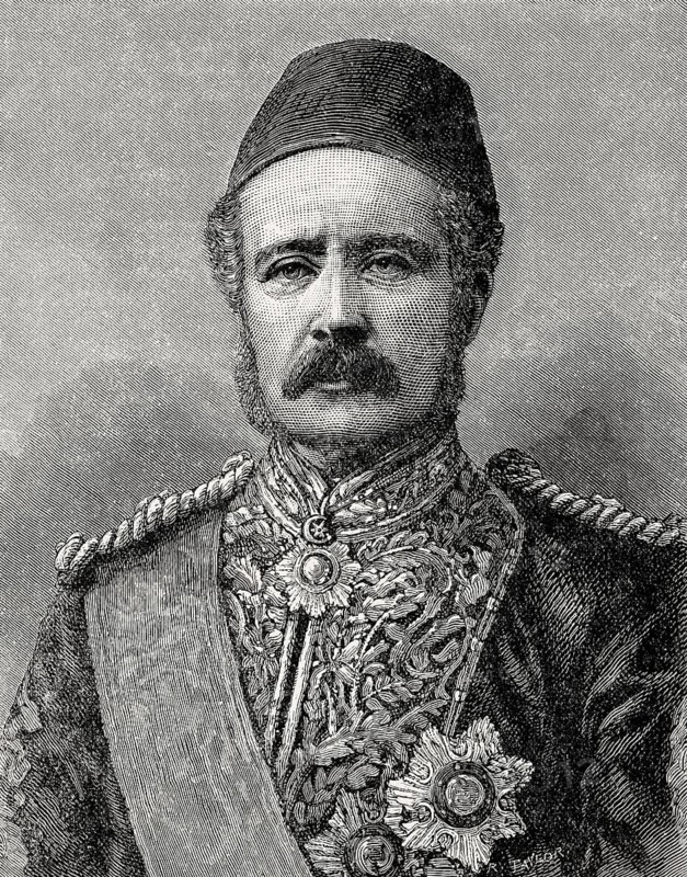 Major-General Charles George Gordon, 1833 – 1885, a British Army officer and administrator, From British Battles on Land and Sea, by James Grant
