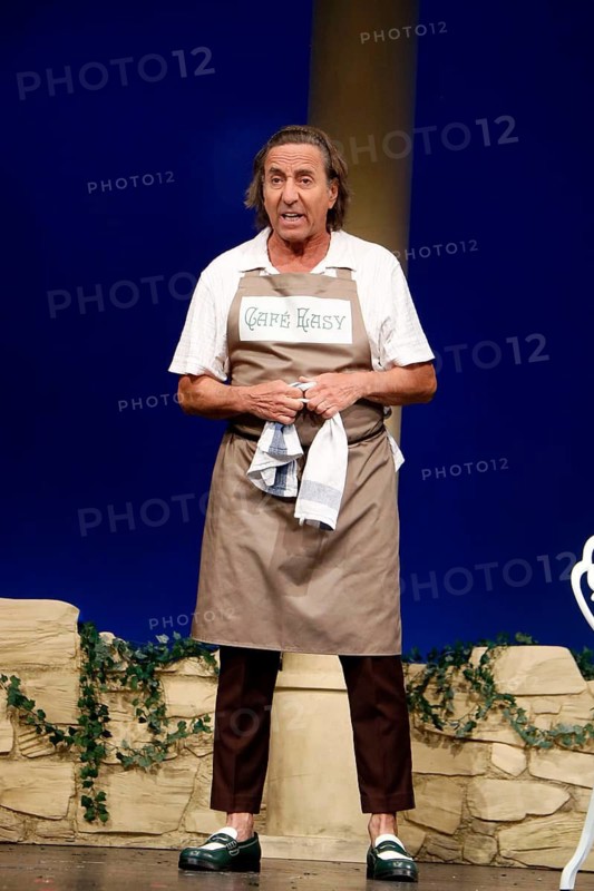 Dieter Landuris at the photo rehearsal of Fisch sucht Fahrrad at the Schlossparktheater in Berlin on 14.05.2025