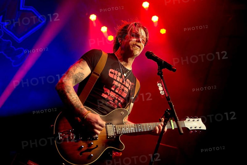 Jesse The Devil Hughes, singer of EAGLES OF DEATH METAL, live at Kesselhaus Berlin, on 10/06/2025