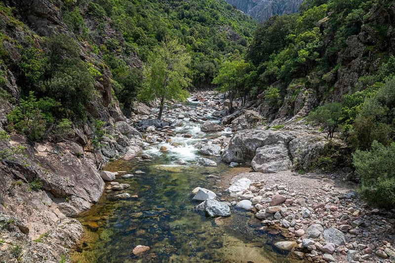 Gorges de la Spelunca, Ota, Corsica, France