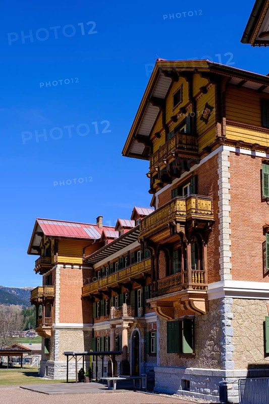 Former Grand Hotel Toblach, Toblach, Pustertal, South Tyrol, Italy