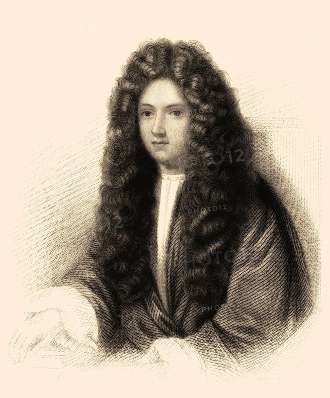 Robert Boyle, FRS, 1627-1691, anglo-irischer Naturphilosoph, Chemiker, Physiker und Erfinder