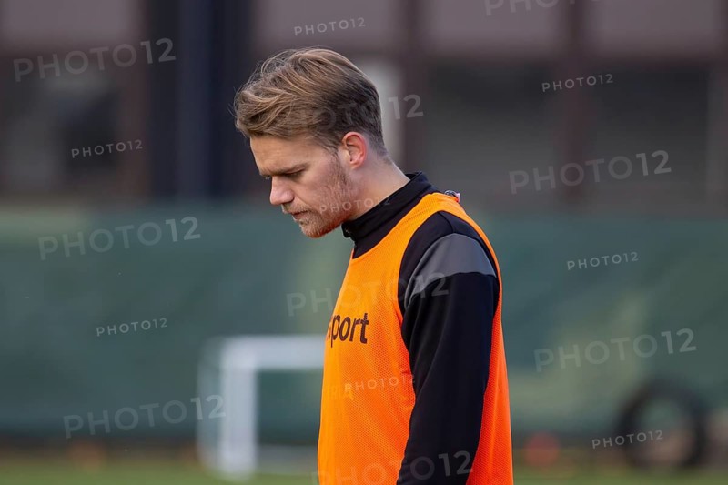 Nicklas Shipnoski at SV Waldhof Mannheim training session
