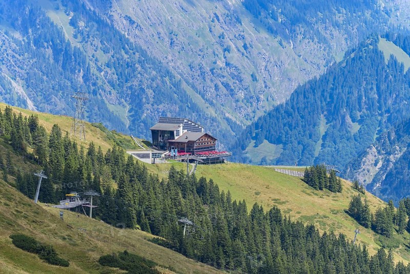 Fellhornbahn mountain station, Allgäu Alps, Allgäu, Bavaria, Germany